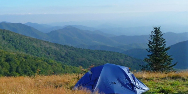 Camping on Roan Highlands